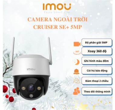 Camera IMOU Cruiser SE+ IPC-S51FEP độ phân giải 5MP 3K