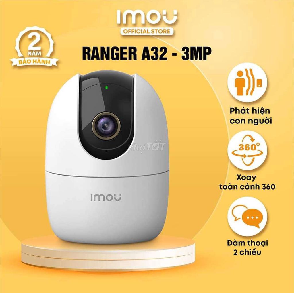 Camera Imou IPC- A32EP - L quay quét độ phân giải 2K (3.0MP)