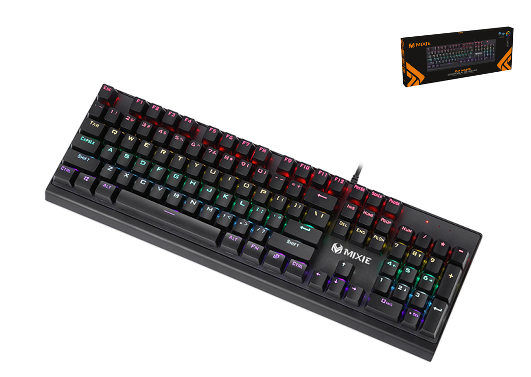 Bàn phím cơ Gaming MIXIE MK600 MULTI LED COLOR