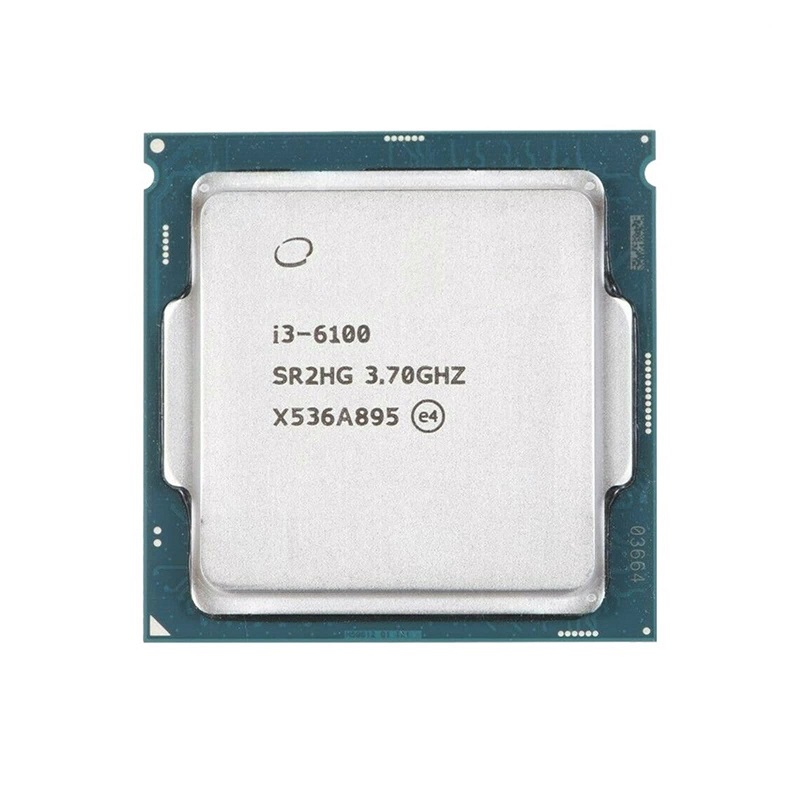 CPU Intel Core i3 6100 (3.70GHz, 3M, 2 Cores 4 Threads) Tray chưa gồm Fan