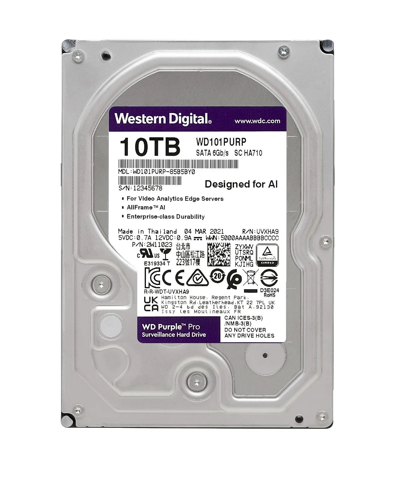 Ổ cứng HDD PC/ Camera  1TB/ 2TB/ 3TB/ 4TB/ 6TB/ 8TB/ 10TB