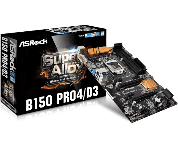 Mainboard Asrock B150M Pro4/D3 (2nd)