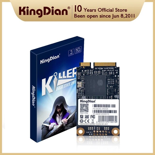 Ssd Msata Kingdian M280 256gb