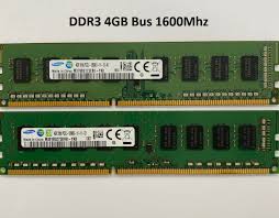 Ram DDR3 PC 4GB  bus 1333/1600