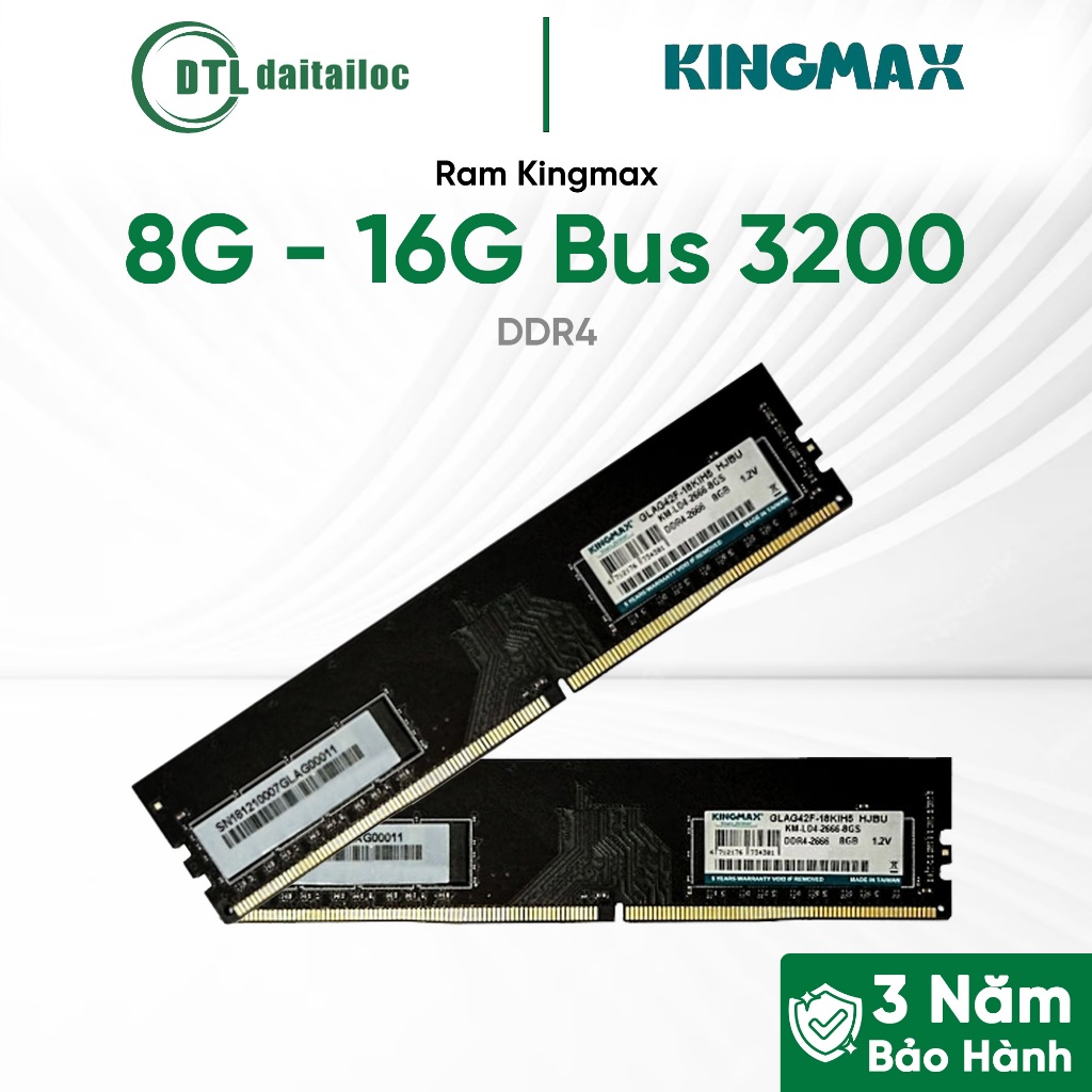 Ram Kingmax 16GB Bus 3200 (DDR4-3200)