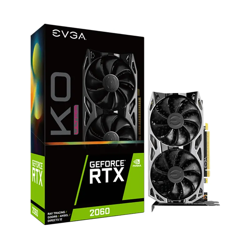 Card màn hình EVGA GeForce RTX 2060 KO ULTRA GAMING 6GB GDDR6 (2ND)