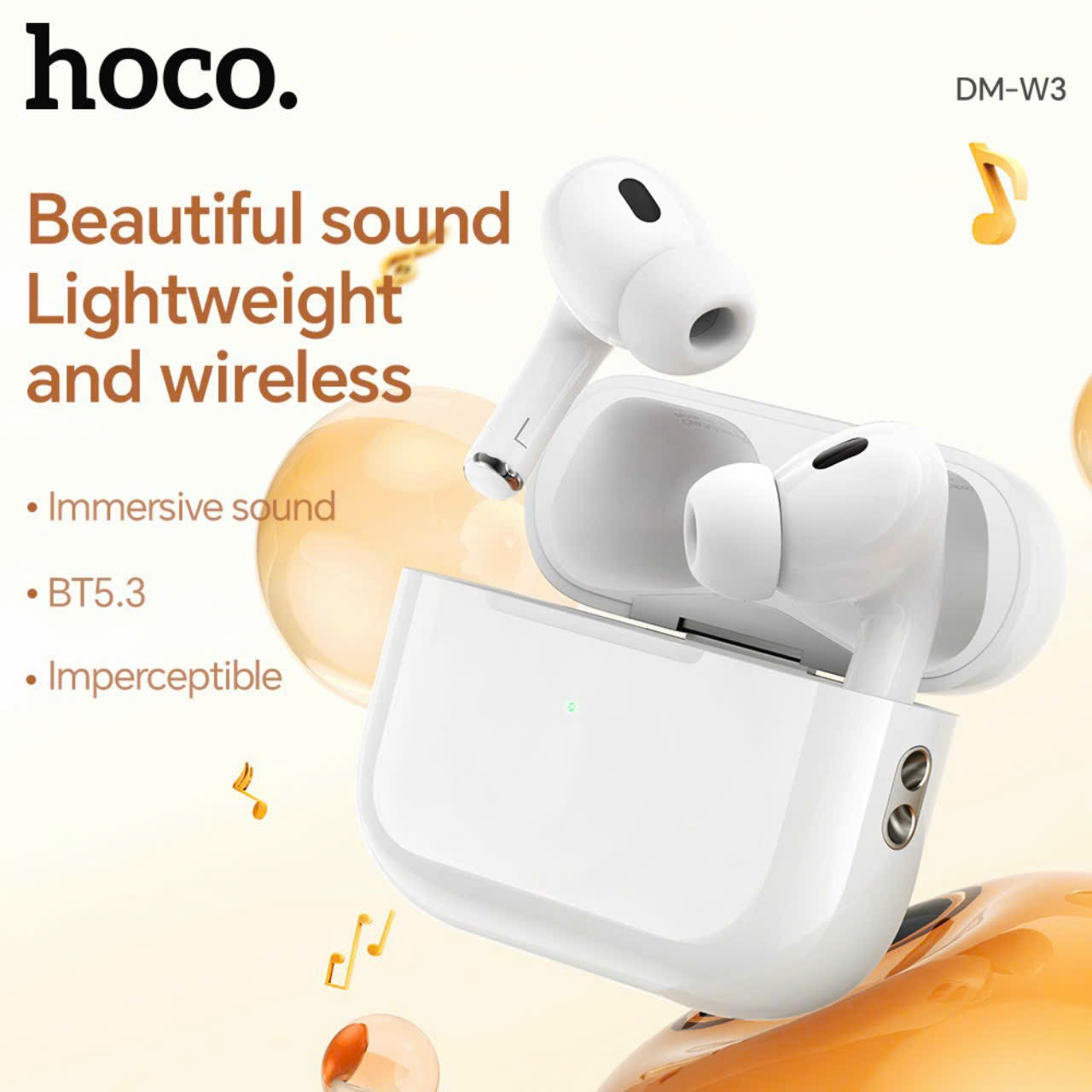 TAI NGHE BLUETOOTH HOCO DMW3  (pin 7 giờ)
