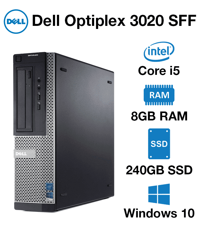 Máy tính Dell Optiplex 3020 SFF intel core i5, ssd tốc độ cao dùng văn phòng