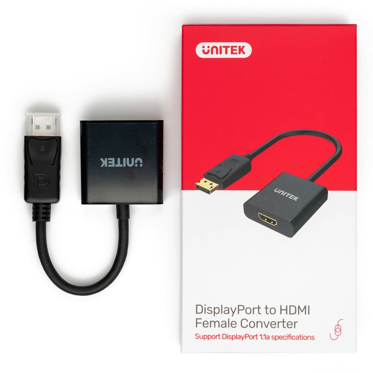 Cáp chuyển display port to Hdmi Unitek new zin