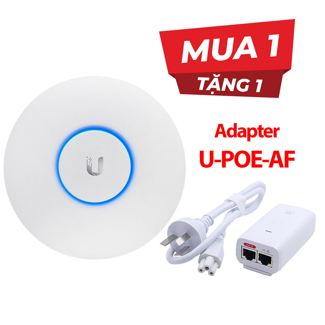 Wifi UniFi AP-AC-PRO | Wifi AC 1750Mbps, Hỗ Trợ hơn 100 User