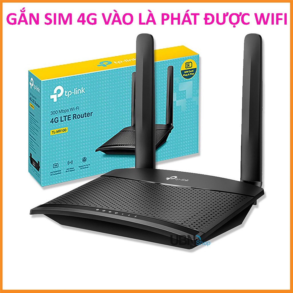 Router Wifi 4G TP-Link TL-MR100 300Mbps